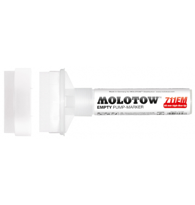EMPTY Pump Marker 711EM Masterpiece Leermarker, 60mm