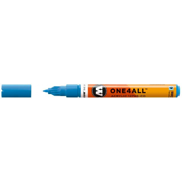 4250397606088 - Acrylmarker ONE4ALL ACRYLIC 127 HS-CO 15mm 161 schockblau mittel 4250397606088 Molotow