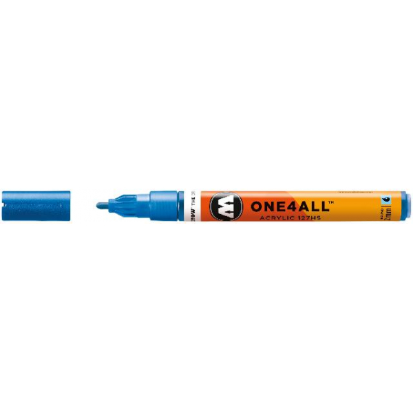 4250397606453 - Acrylmarker ONE4ALL ACRYLIC 127HS 2mm Nr 224 metallic blau 4250397606453 Molotow