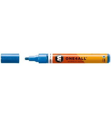 Acrylmarker ONE4ALL ACRYLIC 227HS 4mm, Nr. 224, metallic blau