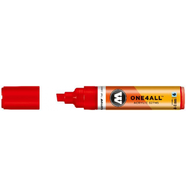 Acrylmarker ONE4ALL ACRYLIC 327HS 4-8mm, Nr. 013, verkehrsrot