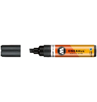 Acrylmarker ONE4ALL ACRYLIC 327HS 4-8mm, Nr. 180, signalschwarz