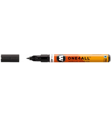 Acrylmarker ONE4ALL ACRYLIC 127 HS-CO 1,5mm, Nr. 180, signalschwarz