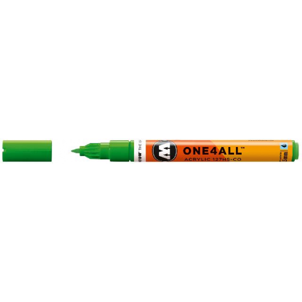 4250397610245 - Acrylmarker ONE4ALL ACRYLIC 127 HS-CO 15mm Nr 222 KACAO77 green 4250397610245 Molotow