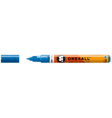 Acrylmarker ONE4ALL ACRYLIC 127 HS-CO 1,5mm, Nr. 224, metallic blau