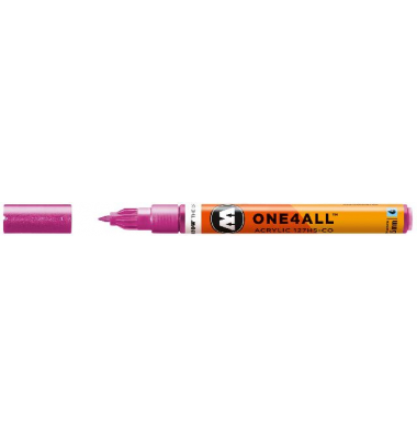 Acrylmarker ONE4ALL ACRYLIC 127 HS-CO 1,5mm, Nr. 225, metallic pink