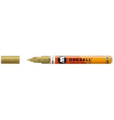 Acrylmarker ONE4ALL ACRYLIC 127 HS-CO 1,5mm, Nr. 228, metallic gold