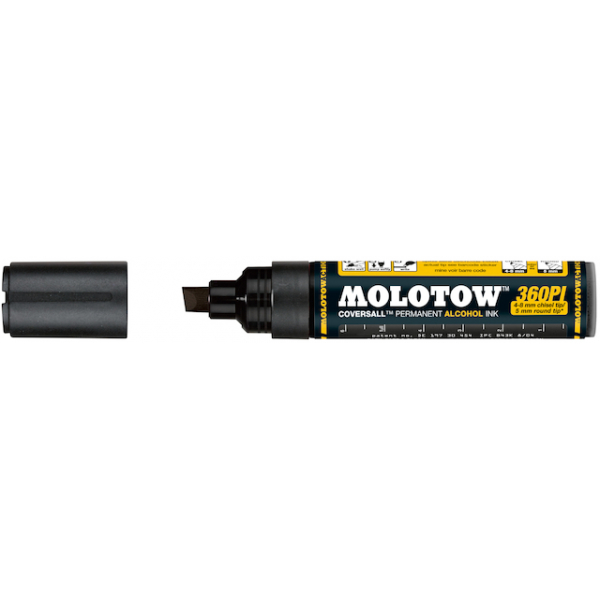 4250397610412 - Permanent Marker COVERSALL 360PI 4-8mm Taschenformat signalschwarz 4250397610412 Molotow