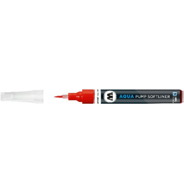 AQUA Pump Softliner 1mm, Nr. 005, zinnoberrot