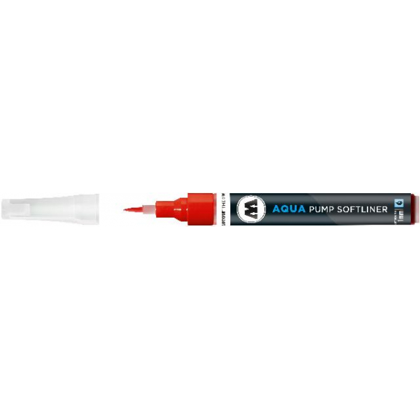 4250397613017 - AQUA Pump Softliner 1mm Nr 005 zinnoberrot 4250397613017 Molotow