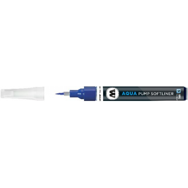 4250397613079 - AQUA Pump Softliner 1mm Nr 011 primärblau 4250397613079 Molotow