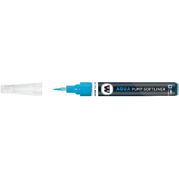 4250397613086 - AQUA Pump Softliner 1mm Nr 012 cyan 4250397613086 Molotow