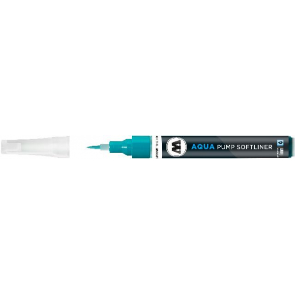 4250397613093 - AQUA Pump Softliner 1mm Nr 013 türkisblau 4250397613093 Molotow