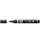 Kreidemarker 445117, schwarz, 4mm Rundspitze