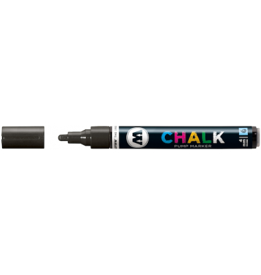 Kreidemarker 445117, schwarz, 4mm Rundspitze