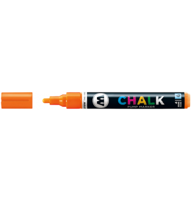Kreidemarker 445120, neonorange, 4mm Rundspitze