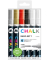 Kreidemarker CHALK, 4mm 6er Etui, Basic Set 1, sortiert