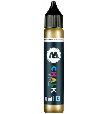 Nachfüllflasche CHALK 30ml, Nr. 001, metallic gold