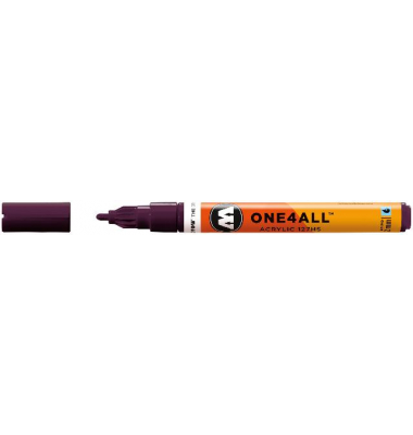 Acrylmarker ONE4ALL ACRYLIC 127HS 2mm, Nr. 233, purpurviolett Acrylmarker ONE4ALL ACRYLIC 127HS 2mm, Nr. 233, purpurviolett
