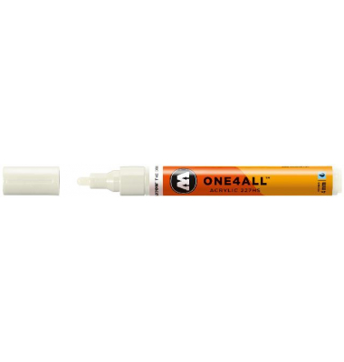 Acrylmarker ONE4ALL ACRYLIC 227HS 4mm, Nr. 229, naturweiss