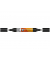 Acrylmarker ONE4ALL ACRYLIC TWIN 1,5-4mm, Nr. 180, signalschwarz