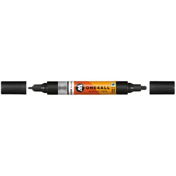 4250397625393 - Acrylmarker ONE4ALL ACRYLIC TWIN 15-4mm Nr 180 signalschwarz 4250397625393 Molotow 4250397625393 - Acrylmarker ONE4ALL ACRYLIC TWIN 15-4mm Nr 180 signalschwarz 4250397625393 Molotow