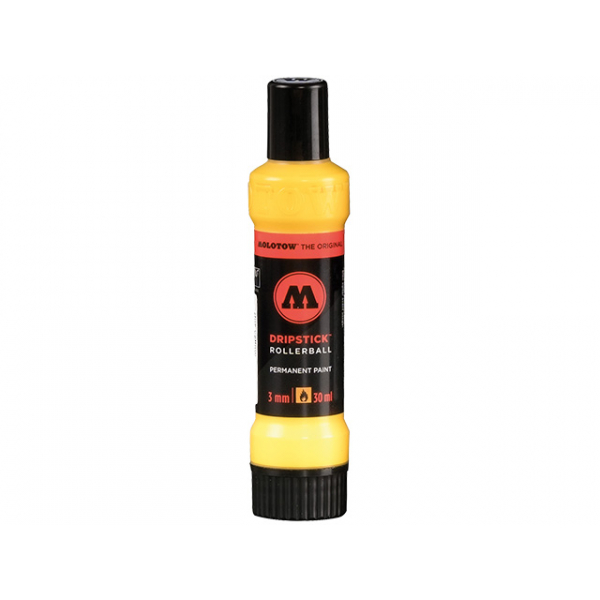 4250397630342 - Dripstick Rollerball PP 3mm 30ml zinkgelb Squeeze Bottle 4250397630342 Molotow