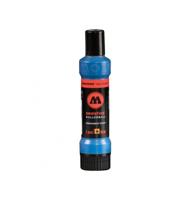 Dripstick Rollerball PP 3mm 30ml, tulpenblau, Squeeze Bottle