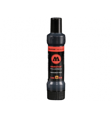 Dripstick Rollerball PP 3mm 30ml, signalschwarz, Squeeze Bottle