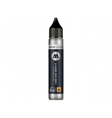 Nachfüllflasche LIQUID CHROME 30ml, 20 Jahre Edition