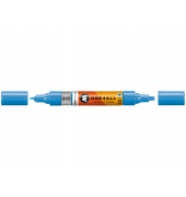 Acrylmarker ONE4ALL ACRYLIC TWIN 1,5-4mm, Nr.161, schockblau mittel