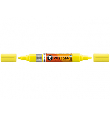 Acrylmarker ONE4ALL ACRYLIC TWIN 1,5-4mm, Nr. 220, neongelb