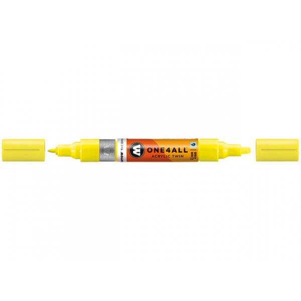 4250397635279 - Acrylmarker ONE4ALL ACRYLIC TWIN 15-4mm Nr 220 neongelb 4250397635279 Molotow