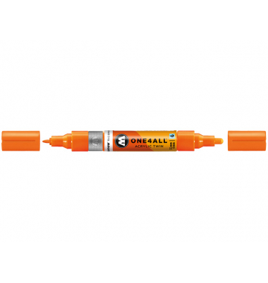 Acrylmarker ONE4ALL ACRYLIC TWIN 1,5-4mm, Nr. 218, neonorange