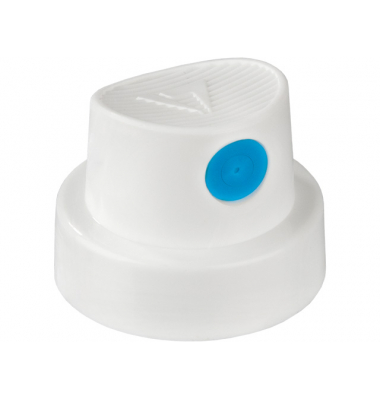 Cap Smoothsoft weiss-blau Strichbreite: 3,0cm, 100 Stück