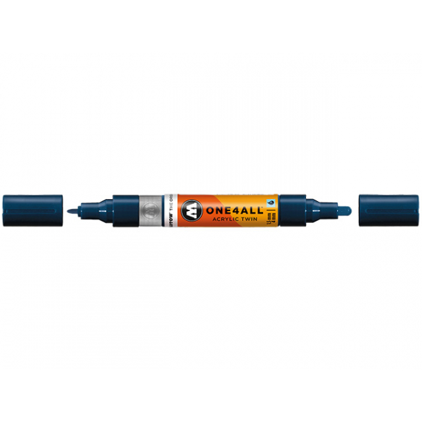 4250397640037 - Acrylmarker ONE4ALL ACRYLIC TWIN 15-4mm Nr 027 petrol 4250397640037 Molotow