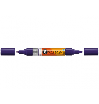 Acrylmarker ONE4ALL ACRYLIC TWIN 1,5-4mm, Nr. 043, violett dunkel