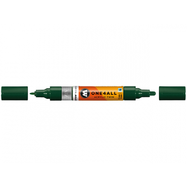 4250397640075 - Acrylmarker ONE4ALL ACRYLIC TWIN 15-4mm Nr 145 future green 4250397640075 Molotow