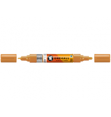 Acrylmarker ONE4ALL ACRYLIC TWIN 1,5-4mm, Nr. 208, ockerbraun hell