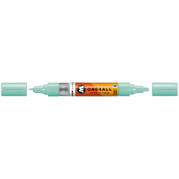 4250397640150 - Acrylmarker ONE4ALL ACRYLIC TWIN 15-4mm Nr 020 lagoblau pastell 4250397640150 Molotow