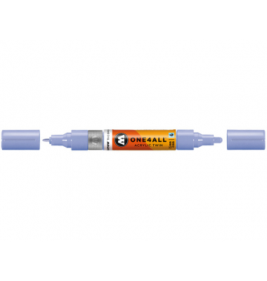 Acrylmarker ONE4ALL ACRYLIC TWIN 1,5-4mm, Nr. blauviolett pastell