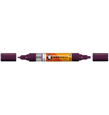 Acrylmarker ONE4ALL ACRYLIC TWIN 1,5-4mm, Nr. 233, purpurviolett