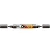 Acrylmarker ONE4ALL ACRYLIC TWIN 1,5-4mm, Nr. 223, metallic schwarz