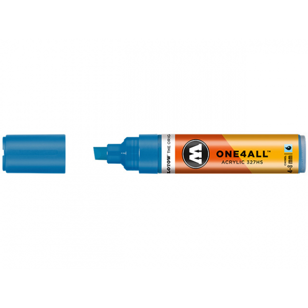 4250397640884 - Acrylmarker ONE4ALL ACRYLIC 327HS 4-8mm Nr 230 schockblau 4250397640884 Molotow