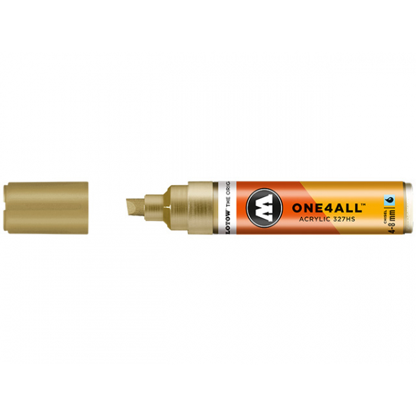 4250397640983 - Acrylmarker ONE4ALL ACRYLIC 327HS 4-8mm Nr 228 metallic gold 4250397640983 Molotow