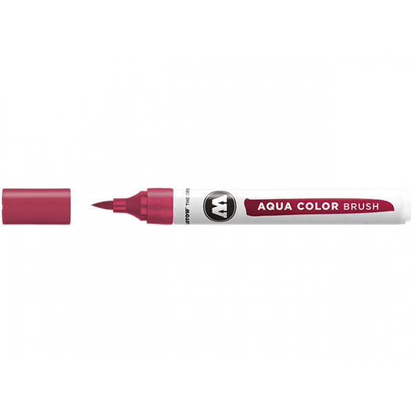 4250397644721 - Marker AQUA COLOR BRUSH Nr 043 burgundrot 4250397644721 Molotow