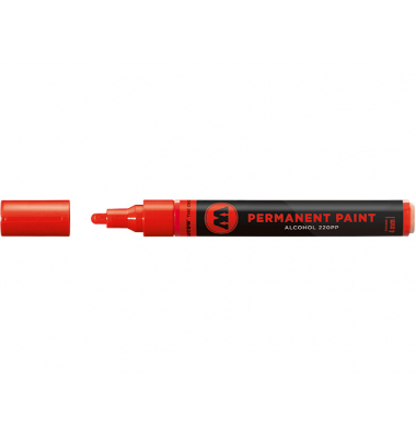 Marker Permanent Paint 220PP Alcohol, 4mm, Nr. 013, verkehrsrot
