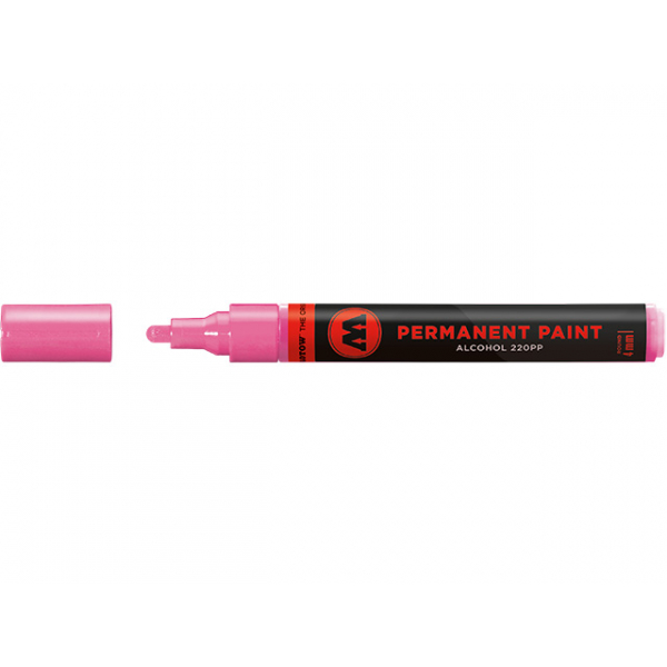 4250397646695 - Marker Permanent Paint 220PP Alcohol 4mm Nr 136 fuchsiapink 4250397646695 Molotow