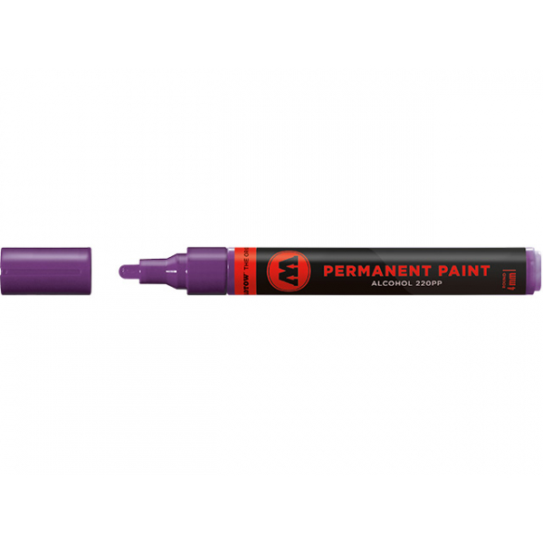 4250397646701 - Marker Permanent Paint 220PP Alcohol 4mm Nr 042 purpur 4250397646701 Molotow