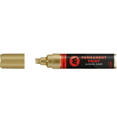 Marker Permanent Paint 320PP Alcohol, 4-8mm, Nr. 401, gold